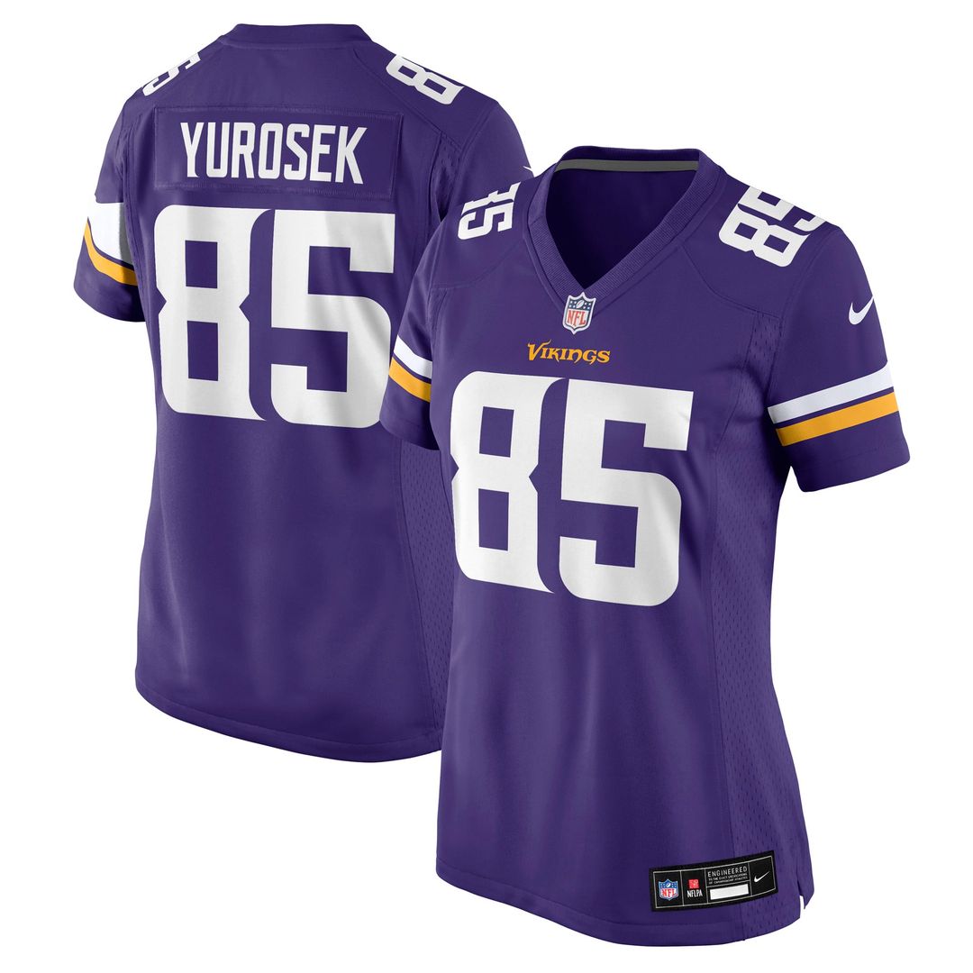 Ben Yurosek Minnesota Vikings Women's Team Jersey - Purple