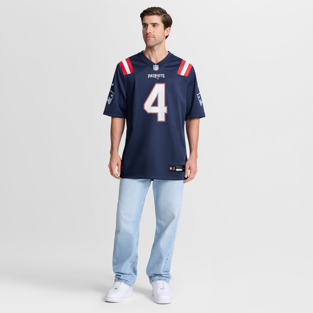Adam Vinatieri New England Patriots Team Retired Jersey - Navy