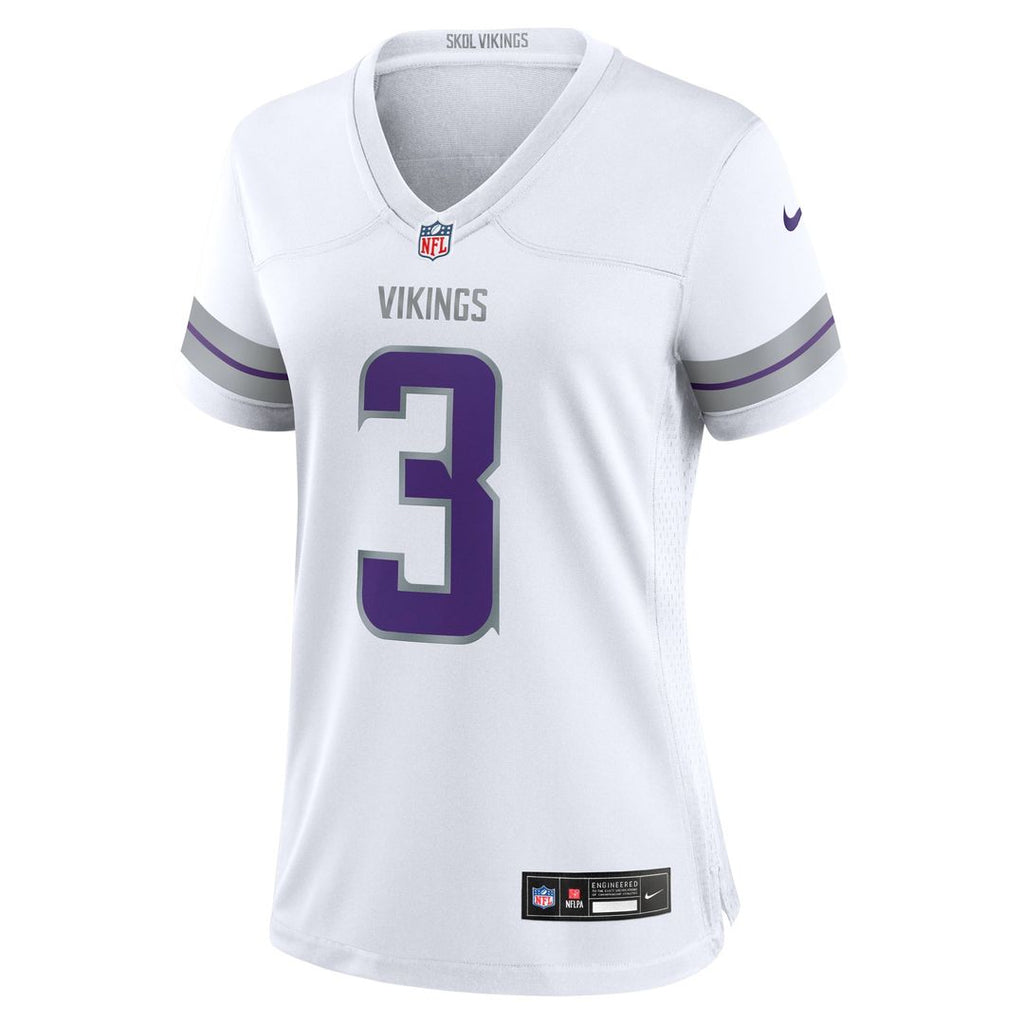 Addison Minnesota Vikings Women's Alternate Jersey - White