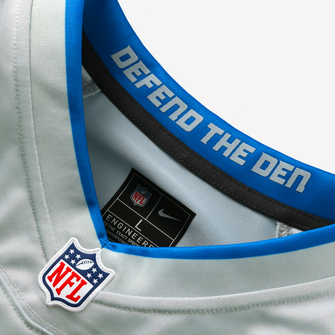 Aidan Hutchinson Detroit Lions 2026 Rivalries Collection Jersey - Silver