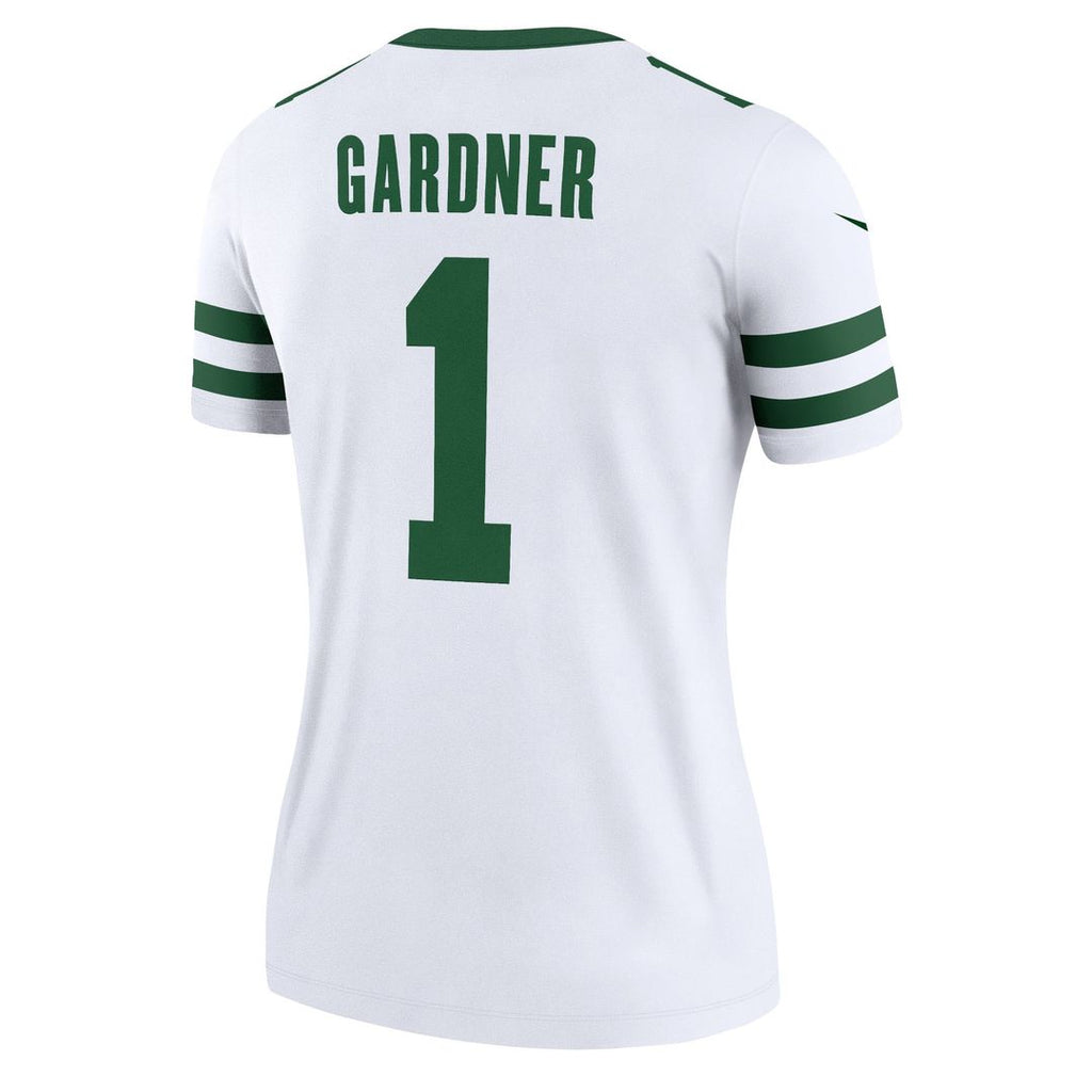 Ahmad Sauce Gardner New York Jets Women's Legend Player Performance Top - Legacy Green