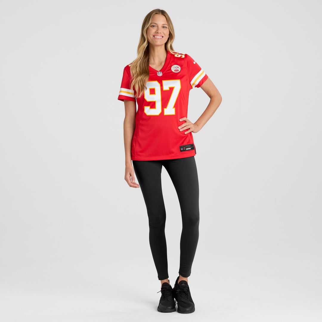 Ashton Gillotte Kansas City Chiefs Women's Team Jersey - Red