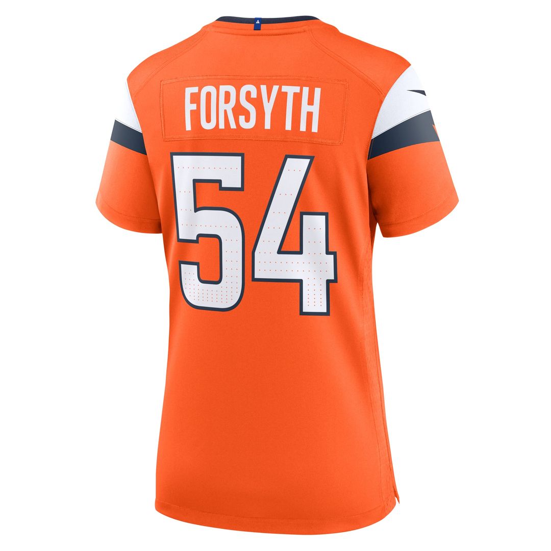 Alex Forsyth Denver Broncos Women's Team Jersey - Orange