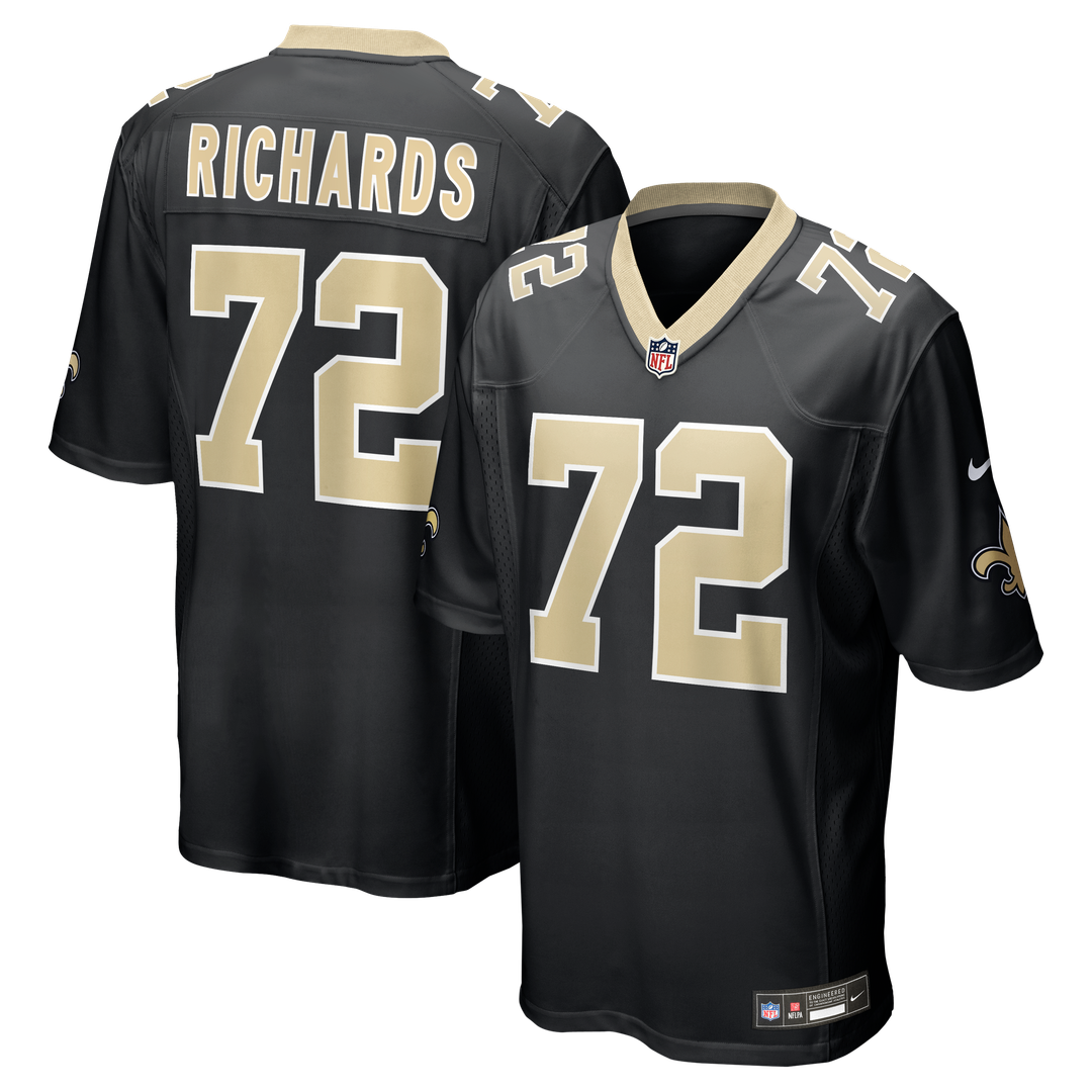 Asim Richards New Orleans Saints Team Jersey - Black