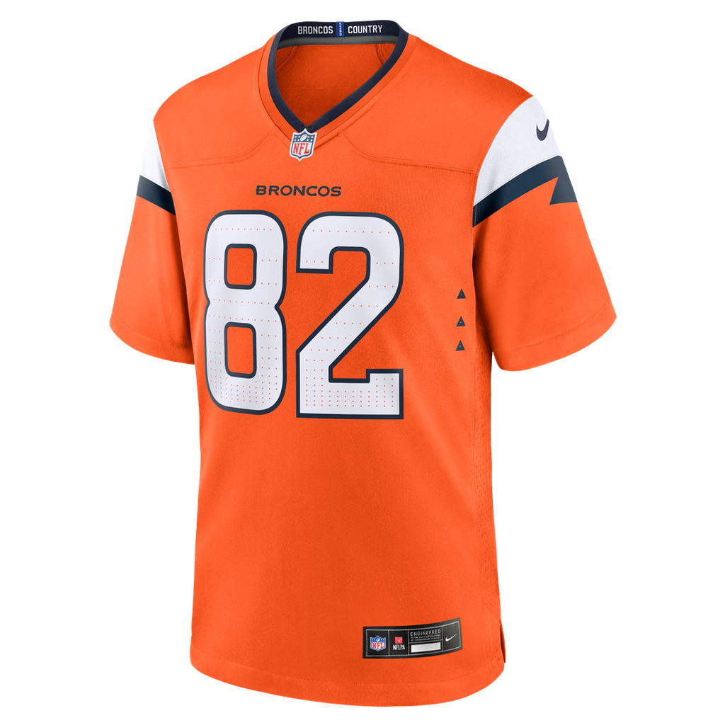Adam Trautman Denver Broncos Team Jersey - Orange