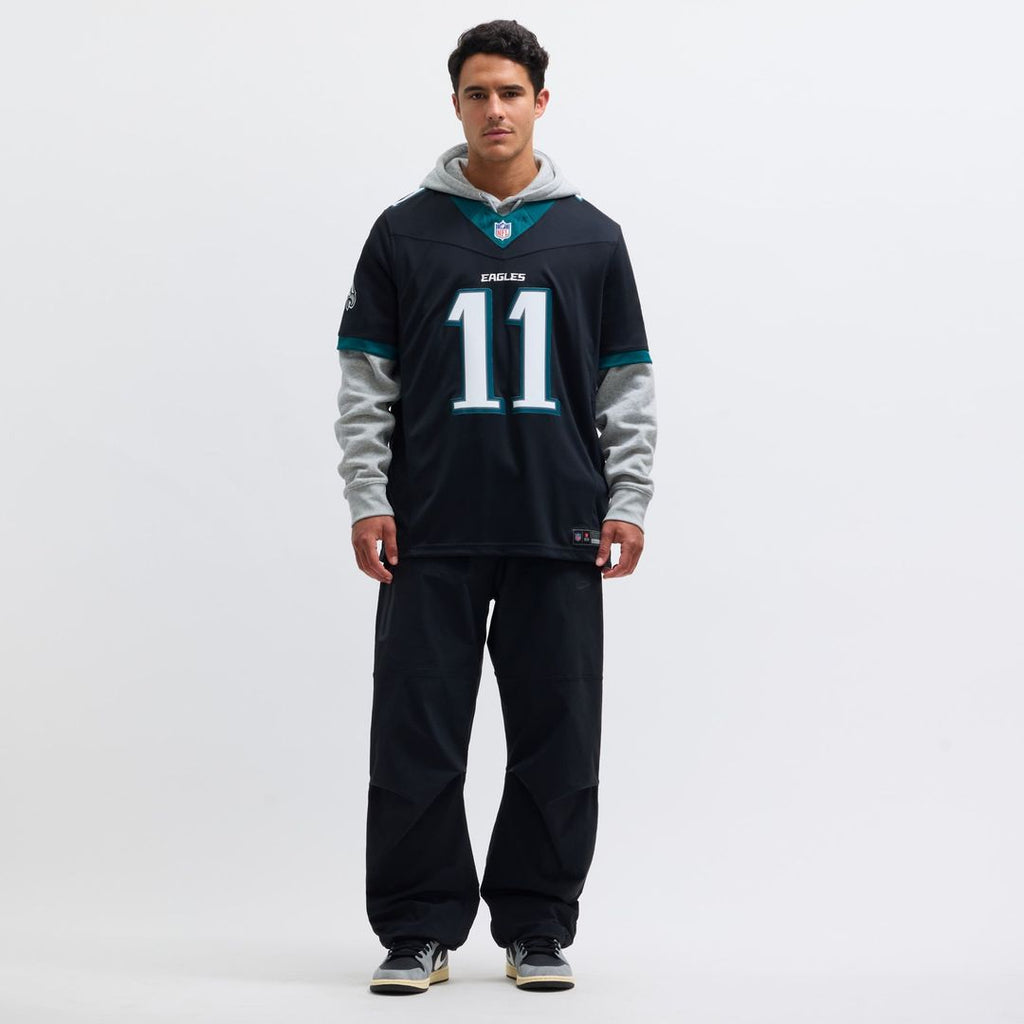 A.J. Brown Philadelphia Eagles Alternate Jersey - Black
