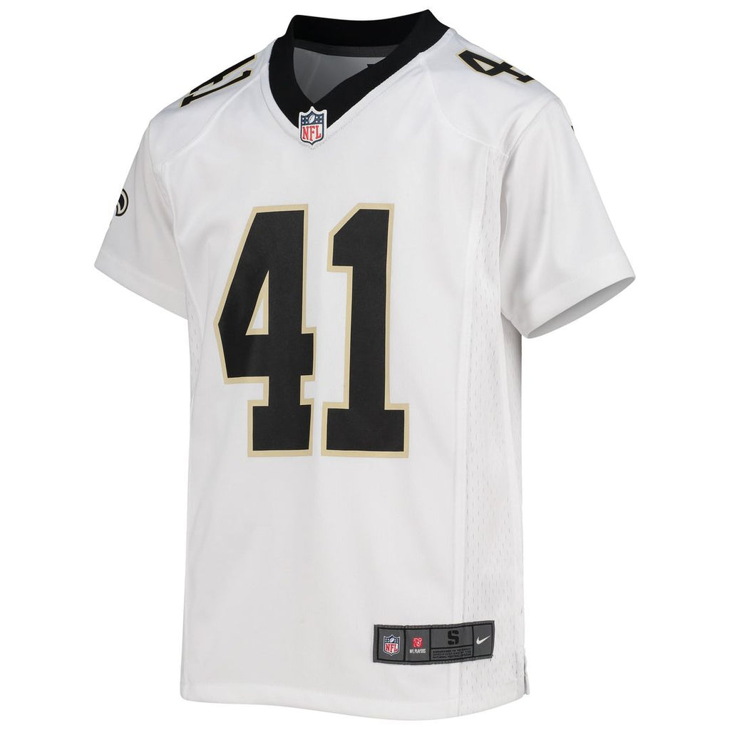 Alvin Kamara New Orleans Saints Youth Jersey - White