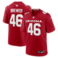 Aaron Brewer Arizona Cardinals Team Jersey - Cardinal