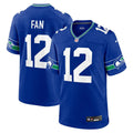 12s Seattle Seahawks Throwback Player Jersey - Royal