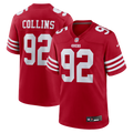 Alfred Collins San Francisco 49ers Team Jersey - Scarlet