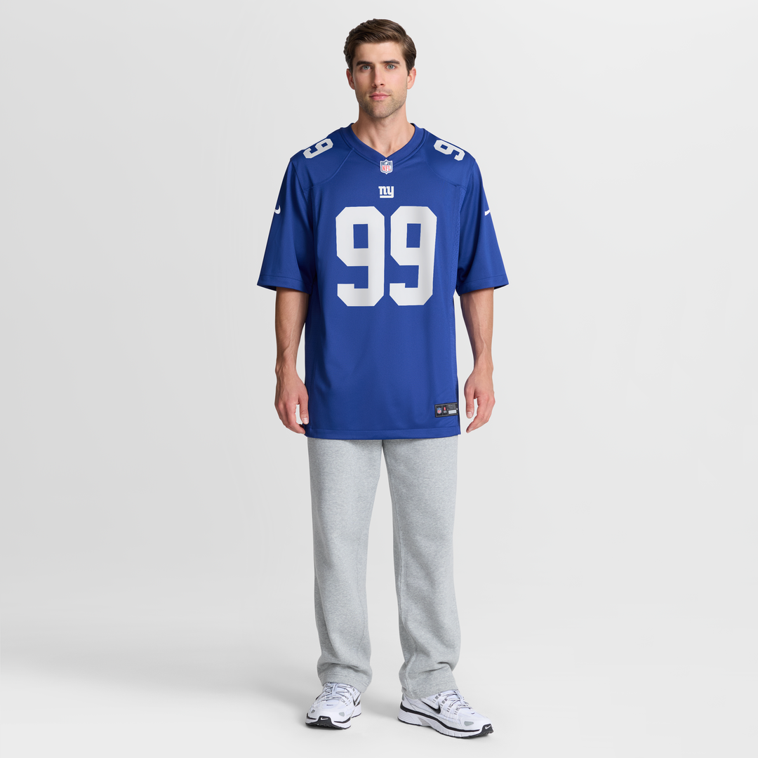 Basil Okoye New York Giants Team Jersey - Royal