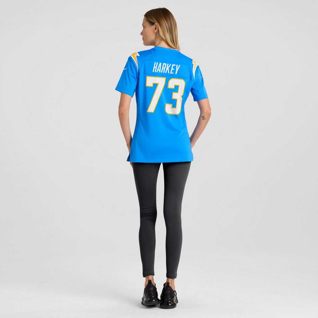 Alex Harkey Los Angeles Chargers Women's Team Jersey - Powder Blue