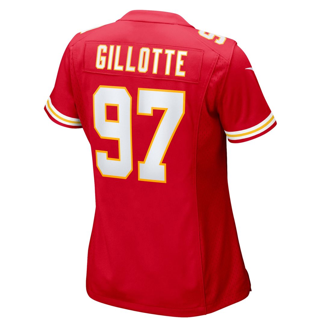 Ashton Gillotte Kansas City Chiefs Women's Team Jersey - Red