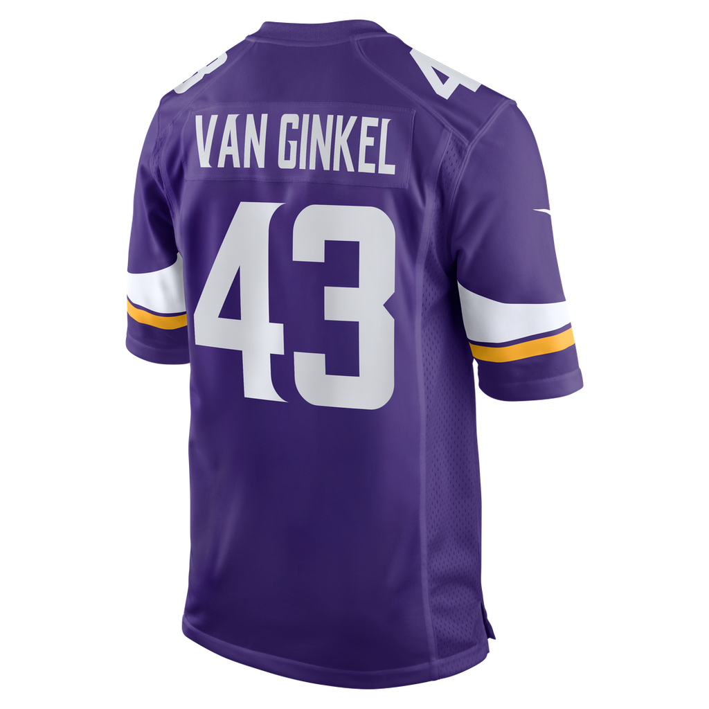 Andrew Van Ginkel Minnesota Vikings Alternate Jersey - White