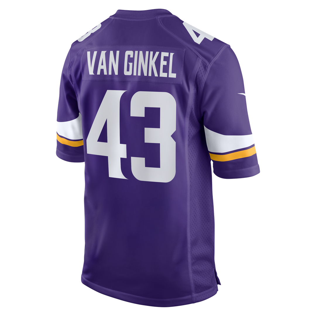 Andrew Van Ginkel Minnesota Vikings Alternate Jersey - White