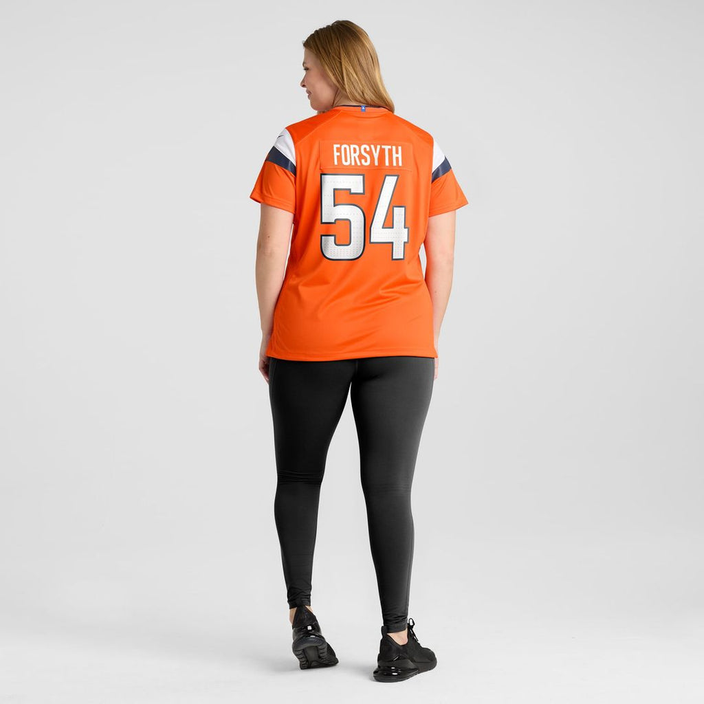 Alex Forsyth Denver Broncos Women's Team Jersey - Orange