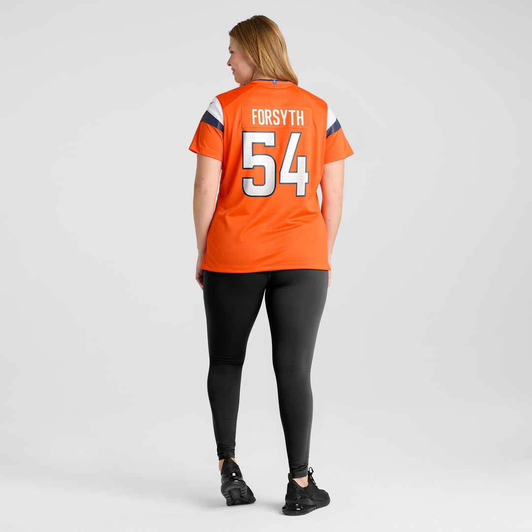 Alex Forsyth Denver Broncos Women's Team Jersey - Orange