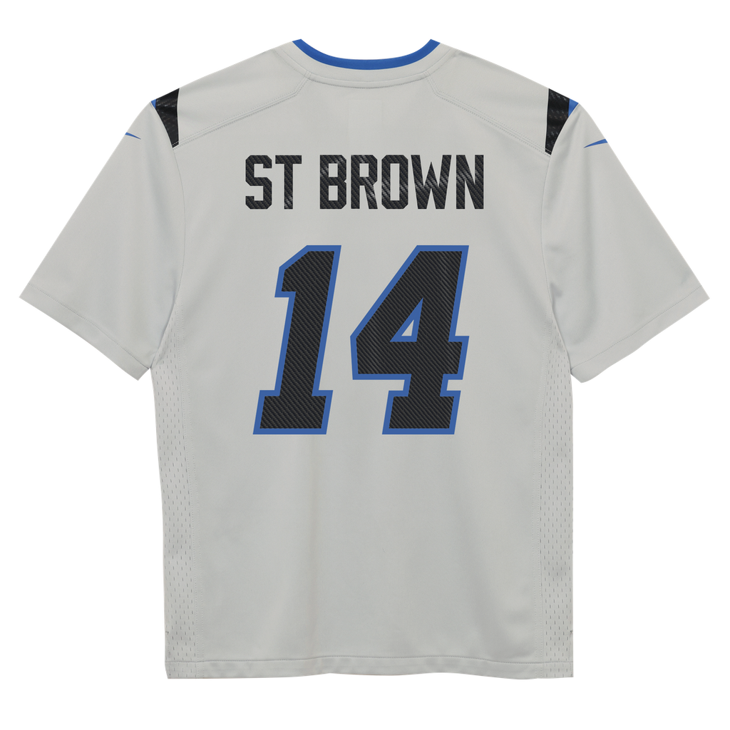 Amon-Ra St. Brown Detroit Lions Preschool 2026 Rivalries Collection Jersey - Silver