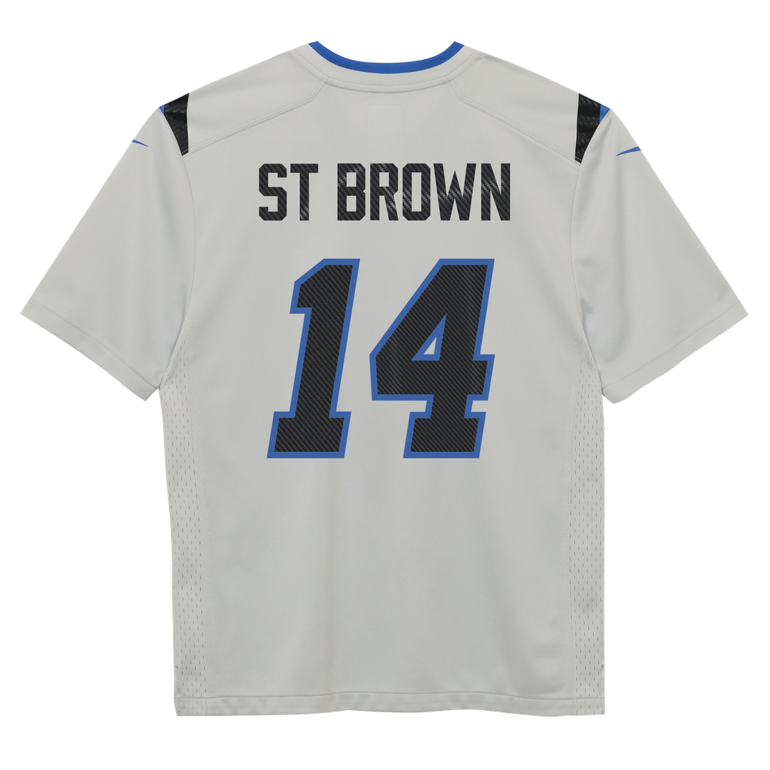 Amon-Ra St. Brown Detroit Lions Preschool 2026 Rivalries Collection Jersey - Silver