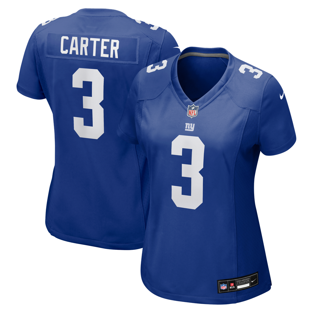 Abdul Carter New York Giants Women's Team Jersey - Royal