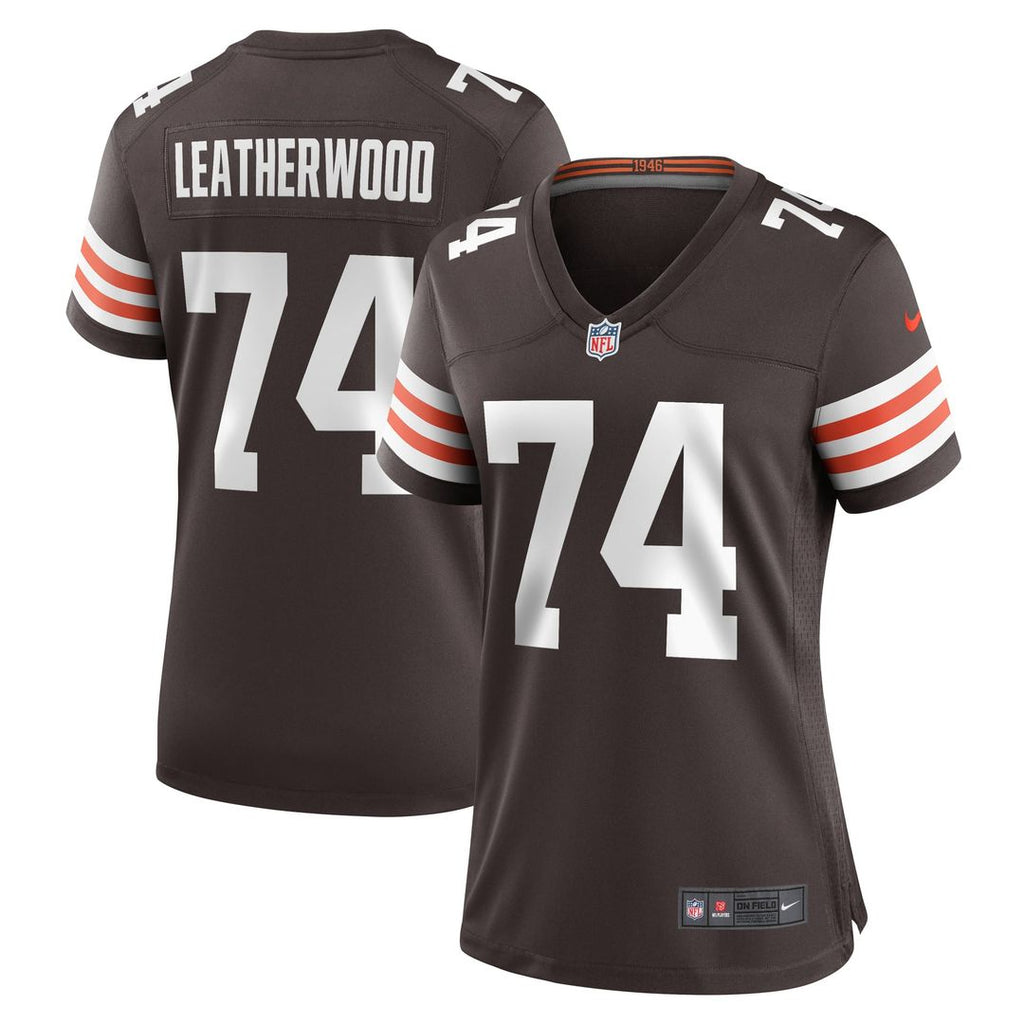 Alex Leatherwood Cleveland Browns Women's Team Jersey - Brown