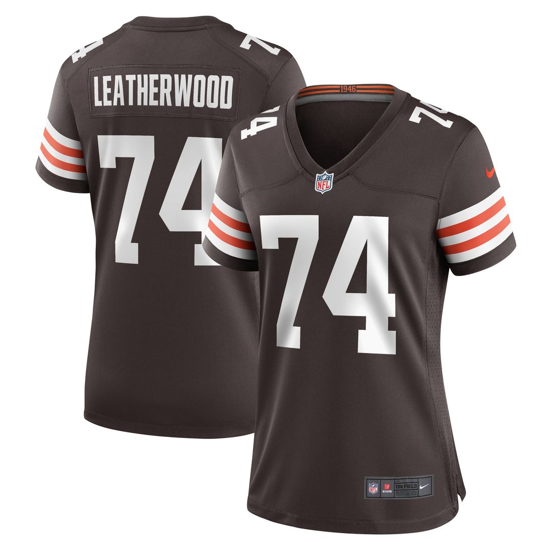 Alex Leatherwood Cleveland Browns Women's Team Jersey - Brown