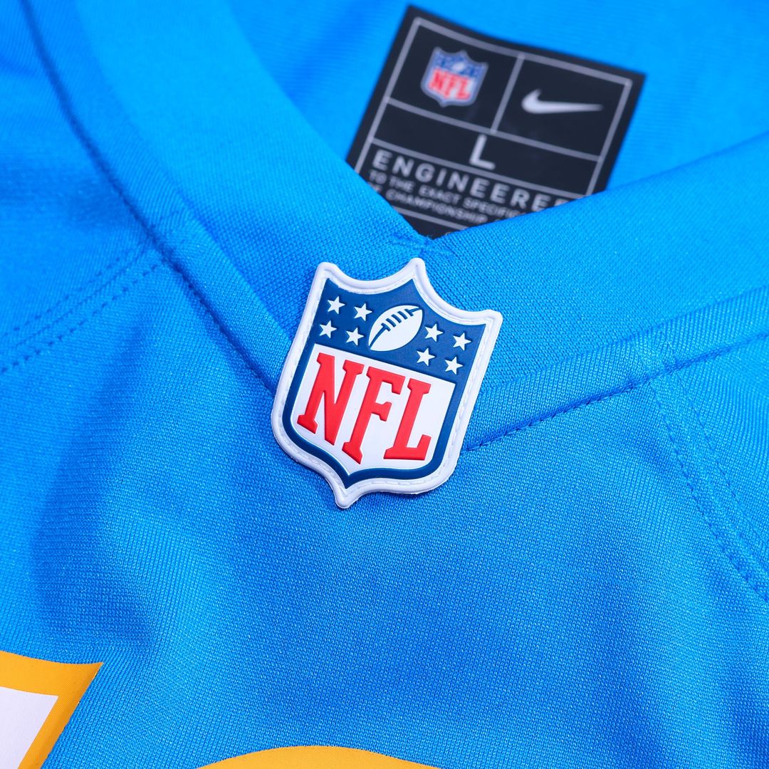 Asante Samuel Jr. Los Angeles Chargers Jersey - Powder Blue