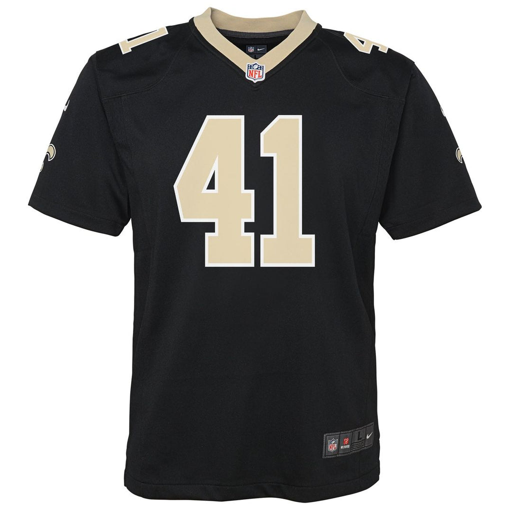 Alvin Kamara New Orleans Saints Youth Jersey - Black