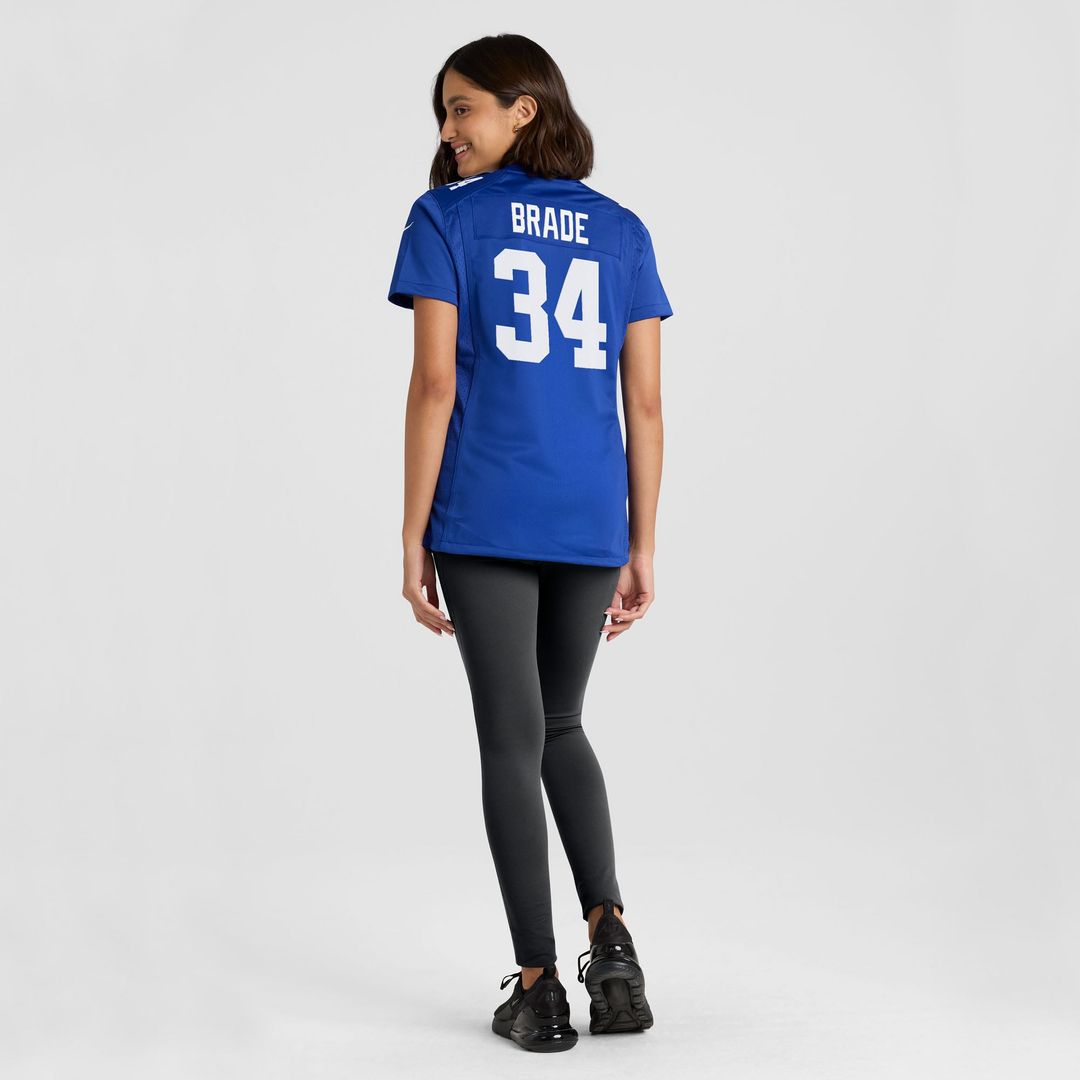 Beau Brade New York Giants Women's Team Jersey - Royal