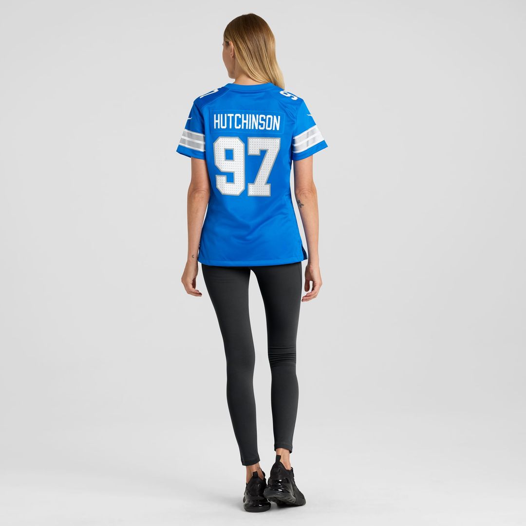 Aidan Hutchinson Detroit Lions Women's Jersey - Blue