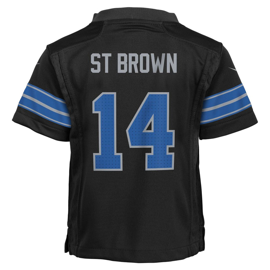Amon-Ra St. Brown Detroit Lions Preschool Alternate Player Jersey - Black