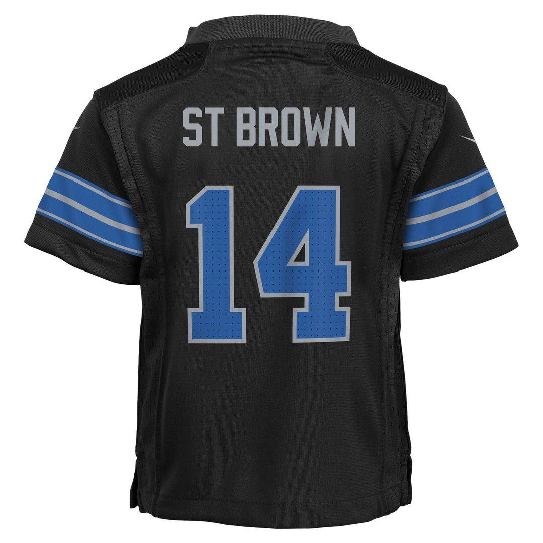 Amon-Ra St. Brown Detroit Lions Preschool Alternate Player Jersey - Black